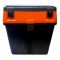 Ящик для зимней рыбалки - 18 л - 35x39x18 см - Черно-оранжевый - Украина