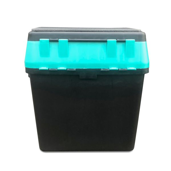 Ящик для зимової риболовлі - Чорно-бірюзовий - Україна