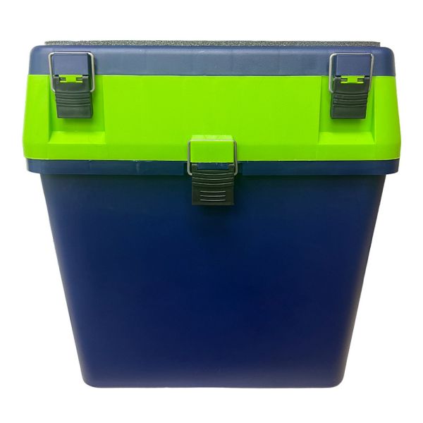 Ящик для зимової риболовлі - Синьо-салатовий - Україна
