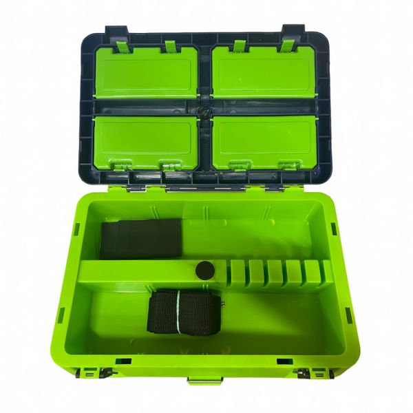 Ящик для зимової риболовлі - Синьо-салатовий - Україна