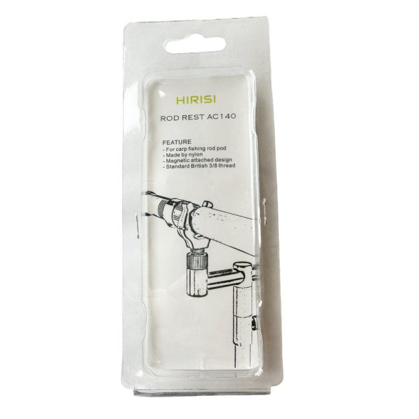 Задний держатель HIRISI для удилищ - На магните - AC140 - Чёрный
