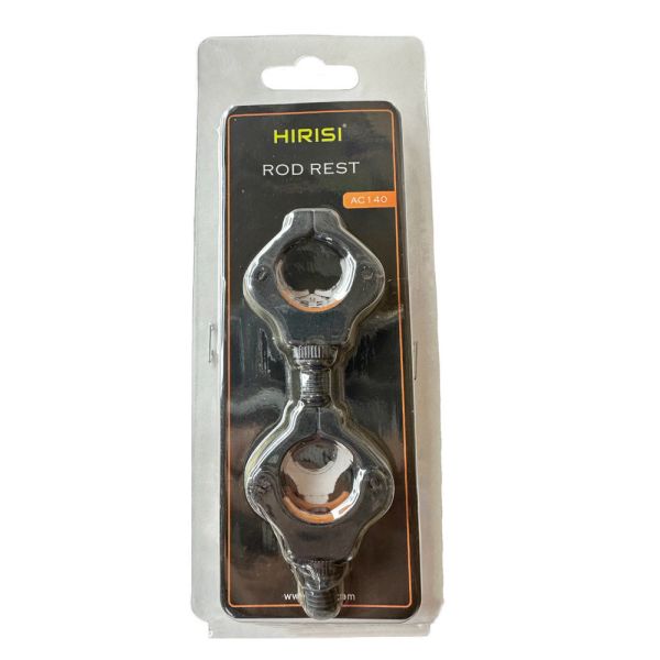 Задний держатель HIRISI для удилищ - На магните - AC140 - Чёрный