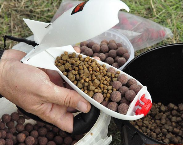 Spomb Реплика (спомб, ракета для прикормки) - LARGE - Китай - Белый