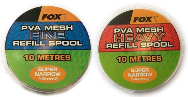 Запасная ПВА-сетка Fox - Wide Refill Spool Heavy Mesh (Медленно) - Ø35 мм