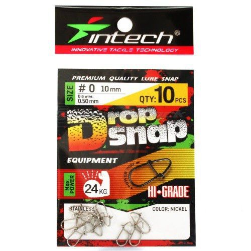 Застібка Intech Drop Snap - 10 штук