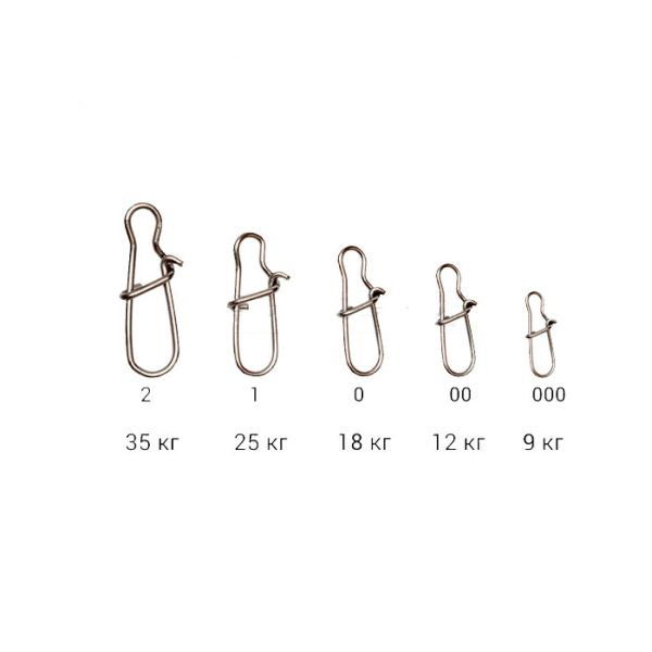 Застібка Американка Intech Quick lock Snap - 10 штук