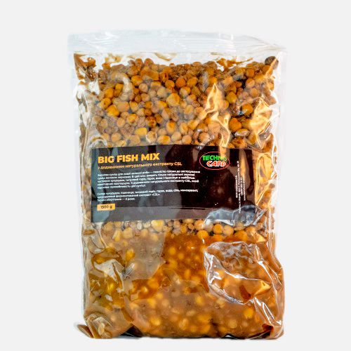 Зерновая смесь Технокарп - Big Fish Mix+CSL - 1.5 кг