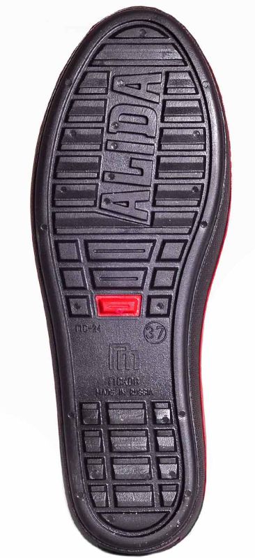 Жіночі гумові ботильйони Nordman Alida - Червоні