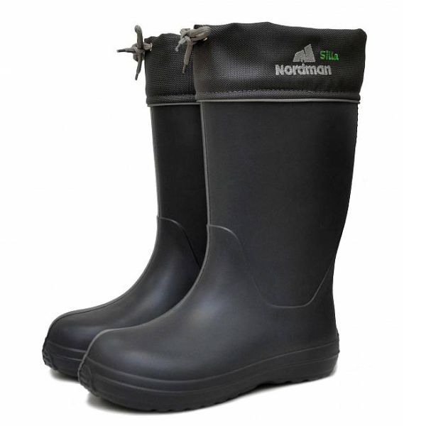 Жіночі чоботи Nordman Silla з хутром та манжетами - Темно-сірі (до -45ºС)