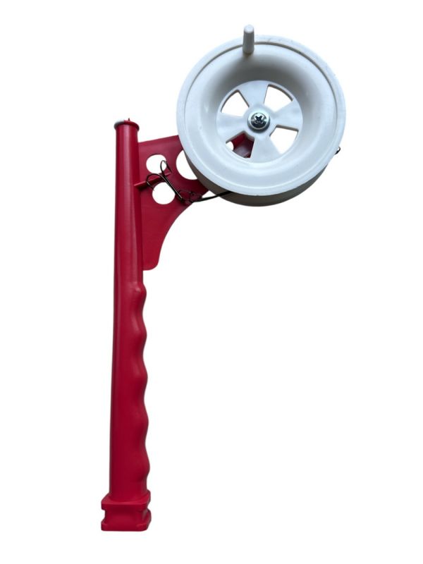 Жерлица оснащенная - H 67 см - Подставка Ø19 см - Тройник №6 - ПрофМонтаж  - Пластик