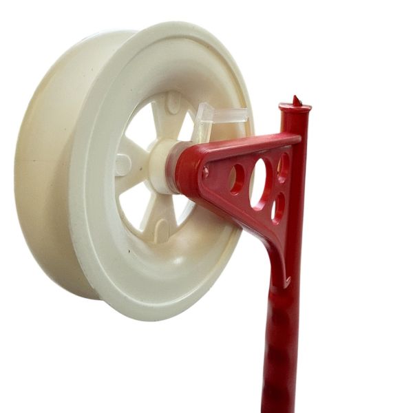 Жерлица оснащенная - H 67 см - Подставка Ø19 см - Тройник №6 - ПрофМонтаж  - Пластик