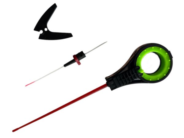 Зимове вудлище Fishing ROI - Балалайка B-2 - Безосьове - Зелено-чорний