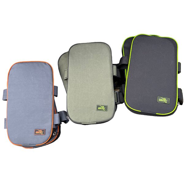 Наколінники зимові ПрофМонтаж на змійці - 33х19х3 см - Чорні