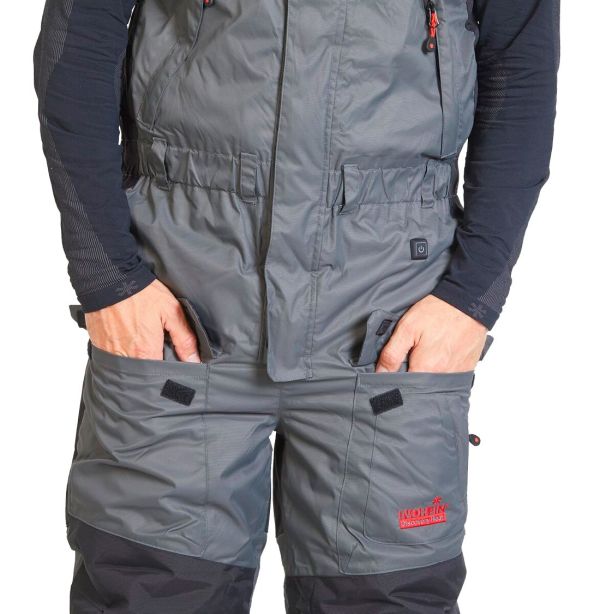 Зимний костюм Norfin Discovery Heat с подогревом - M - Серый