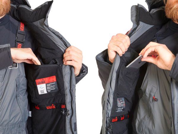Зимний костюм Norfin Discovery Heat с подогревом - M - Серый