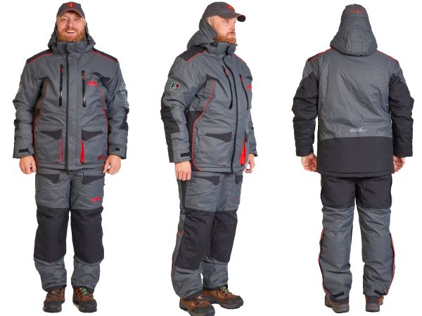 Зимний костюм Norfin Discovery Heat с подогревом - M - Серый