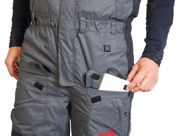 Зимний костюм Norfin Discovery Heat с подогревом - M - Серый