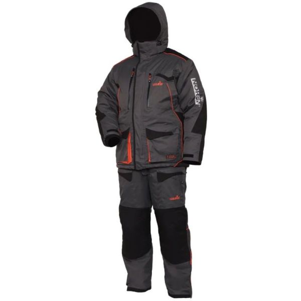 Костюм зимний Norfin Discovery Gray - Серый - до –35°C - Мембрана