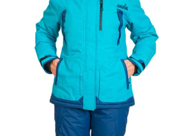 Костюм жіночий Norfin Women Snowflake 2 Блакитний - Зимовий -25°C