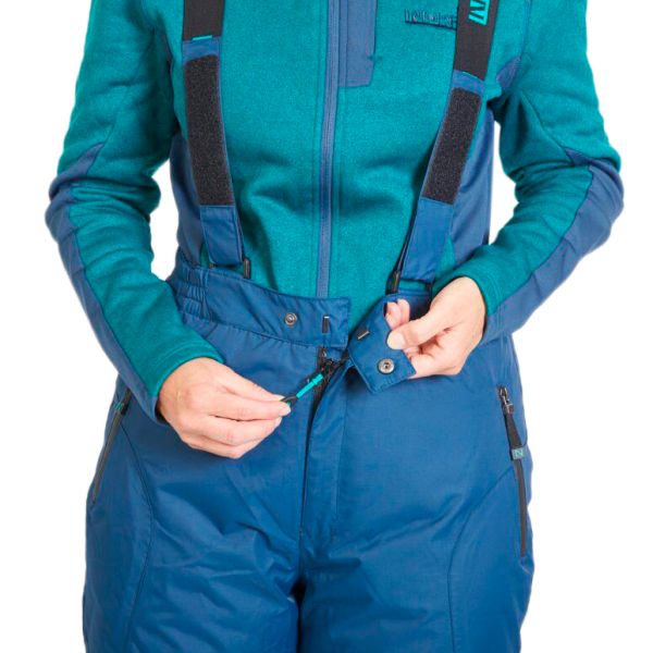 Костюм жіночий Norfin Women Snowflake 2 Блакитний - Зимовий -25°C