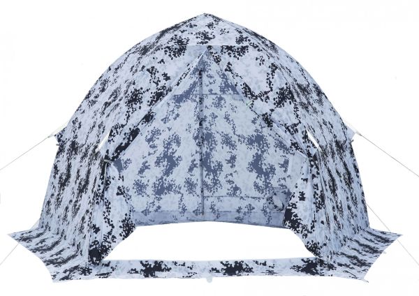 Намет зимовий Лотос 3 - Білий камуфляж
