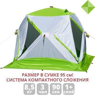 Палатка зимняя ЛОТОС Куб 3 Компакт