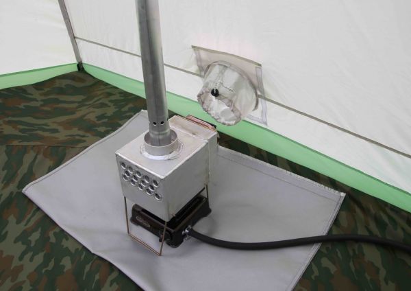 Палатка зимняя Лотос «LOTOS 3» - Зеленая