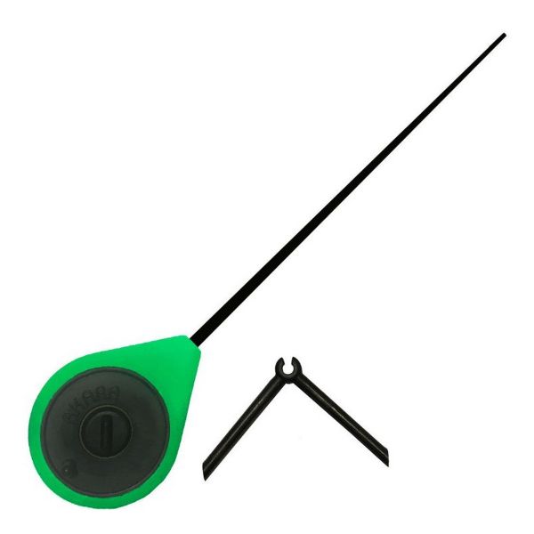 Вудка зимова AKARA LEGATO балалайка - Латвія - 23,5 см - Green