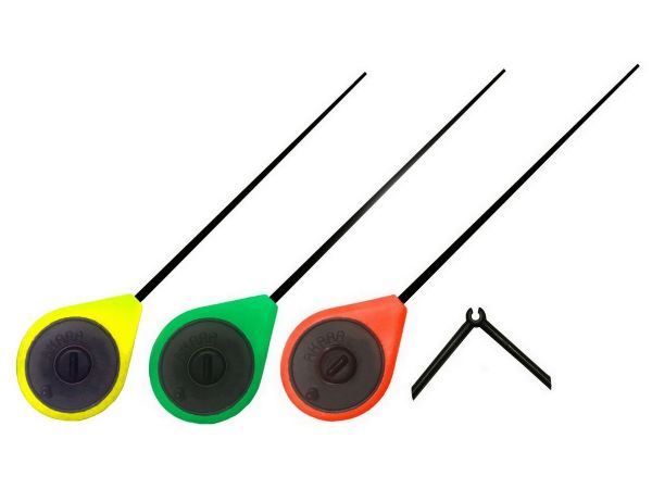 Вудка зимова AKARA LEGATO балалайка - Латвія - 23,5 см - Green