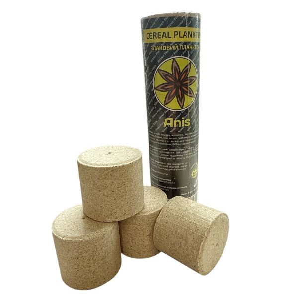 Злаковый технопланктон River Fish - 450 г - Ø50 мм - 4 шт/уп