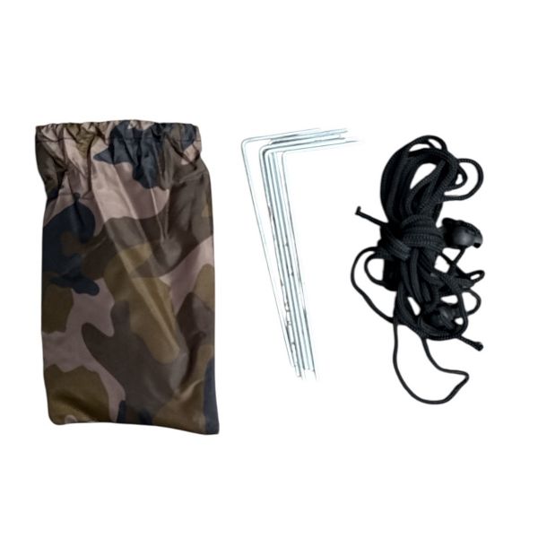 Парасолька-намет Gladiator UT25 рибальська - Із захисною спідницею, кілочками та натягувачами