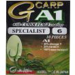 Крючок Gamakatsu A1 G-Carp Camou Green Specialist - 10 шт/уп