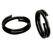 Кільце заводне Light Spot - Чорний нікель - 400 шт/уп